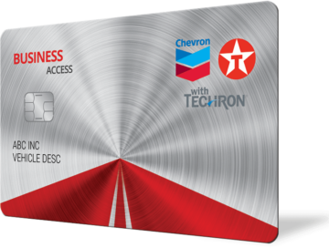 Chevron and Texaco Techron Advantage Credit Cards