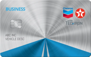Chevron and Texaco Business Card