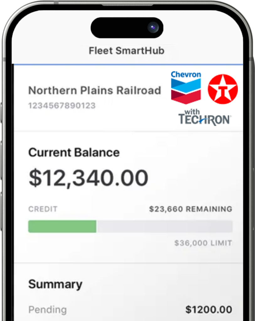 Chevron smart hub mobile app.